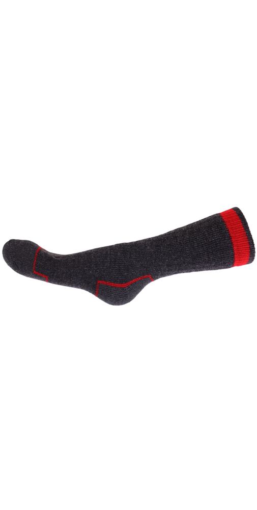 Vlněné outdoor ponožky s merino vlnou Matex 835 Olda červené
