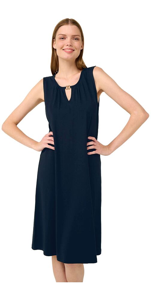 Dámské letní šaty na ramínka Vamp 22513 blue
