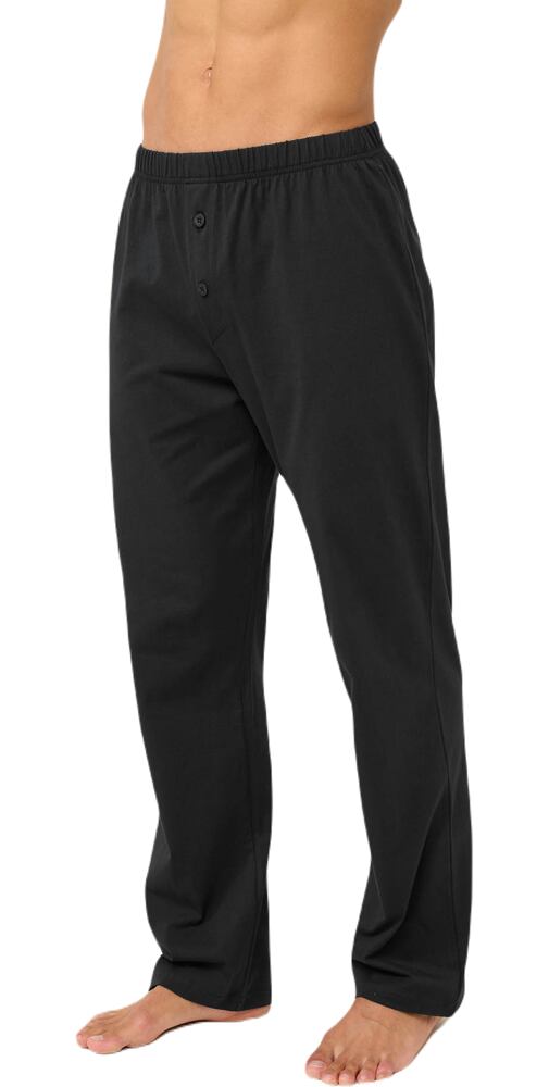 Bavlněné pánské dlouhé kalhoty Vamp s knoflíky 22674 dark gray