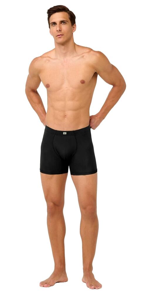 Pánské boxerky vamp Micromodal s dlouhýma nohavičkama 22855 black