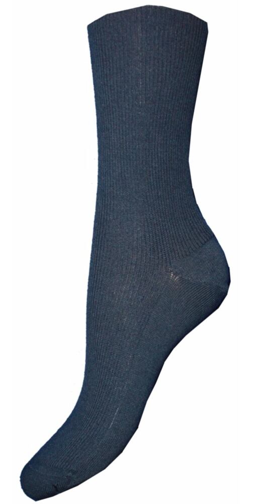 Modré bavlněné pánské ponožky