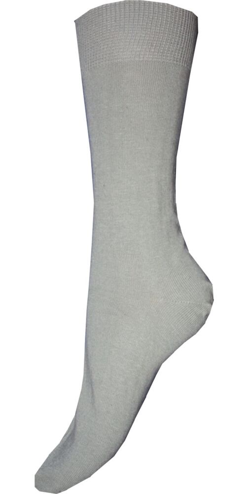 Ponožky 100% bavlna H011 šedá