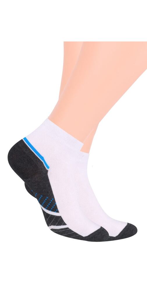 Světlé kotníčkové ponožky
