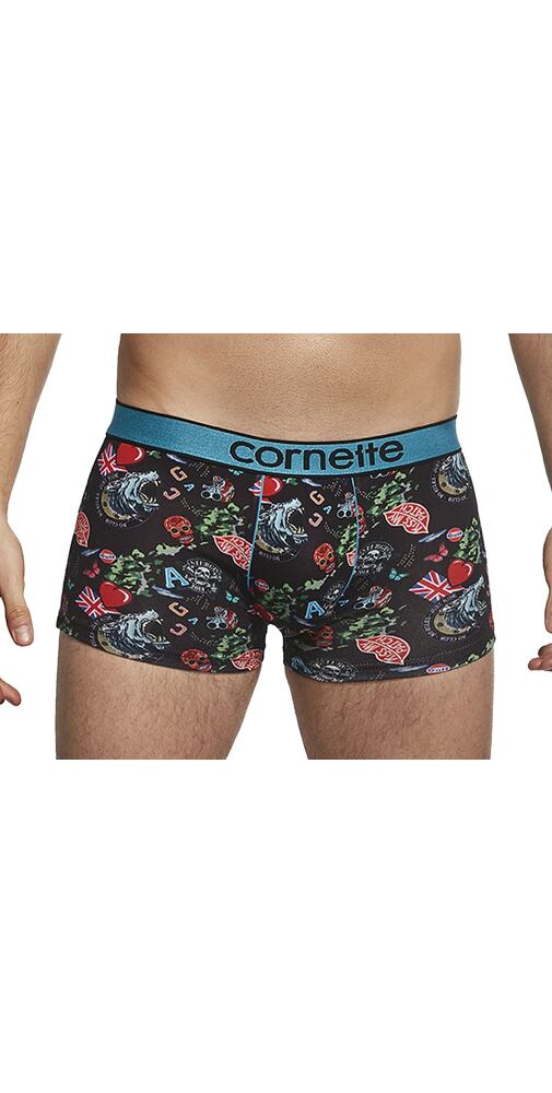 Barevné boxerky Cornette