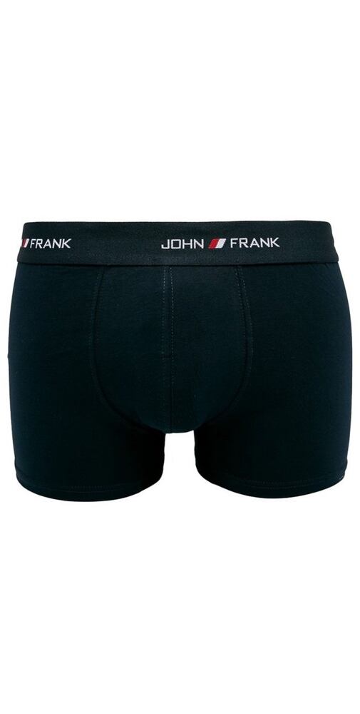 Černé bavlněné boxerky John Frank