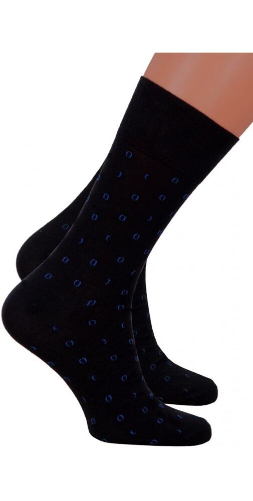 Pánské společenské ponožky Steven 128056 černé