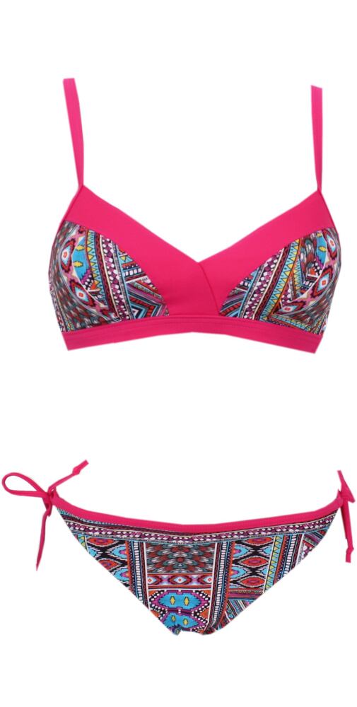 Timo dámské plavky bez kostice 860616 fuchsia