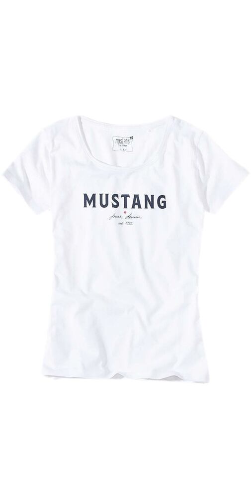 Dámské tričko Mustang 6188-2100 bílé