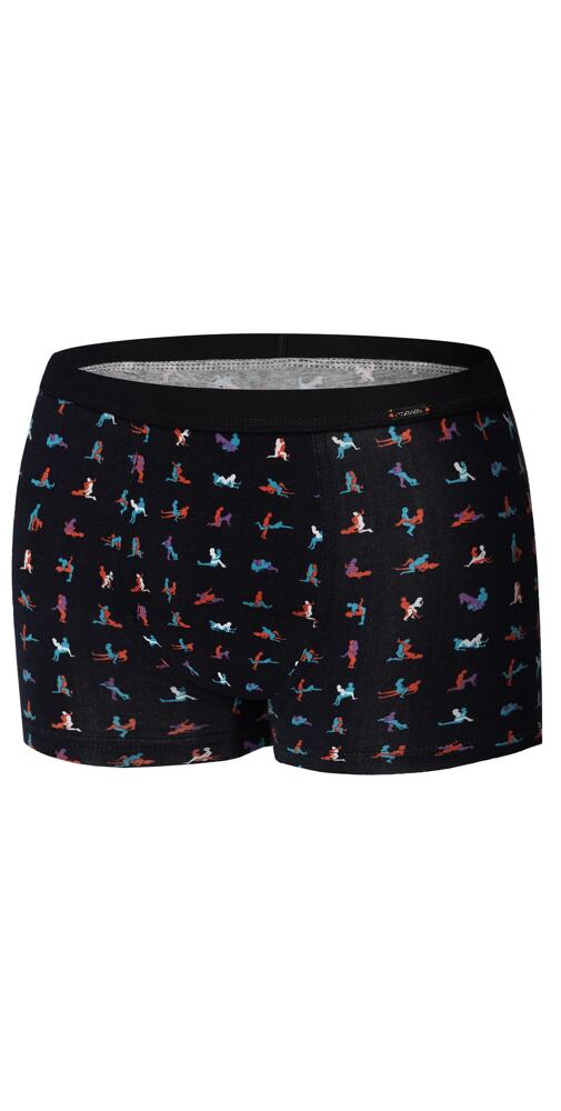 Boxerky pro muže Cornette Tattoo Kamasutra navy