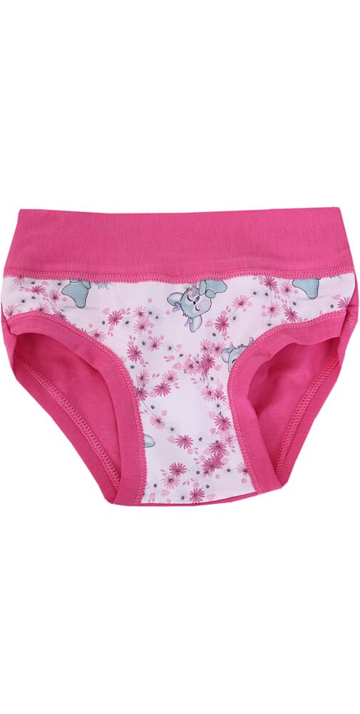 Bavlněné kalhotky s obrázky Emy Bimba B2643 rosa fluo