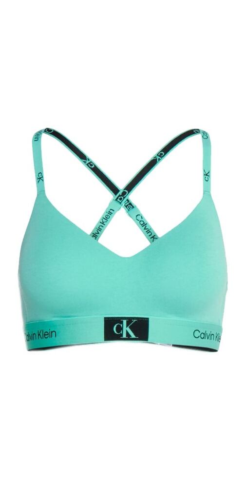 Podprsenka Calvin Klein Bralette collection 1996 QF7218E fresh peppermint