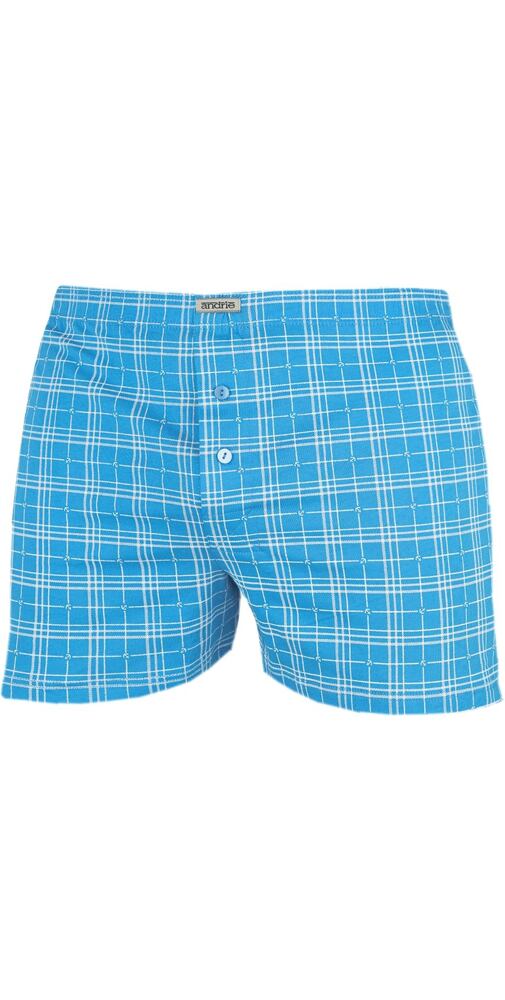 Bavlněné trenkoslipy pro muže  Andrie PS 5720 modré
