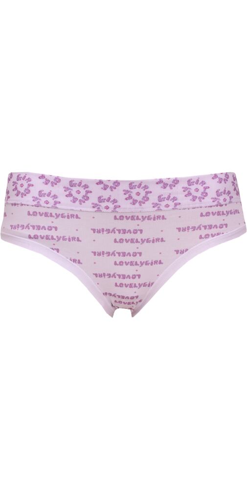 Pohodlné dámské kalhotky Lovely Girl 6341 lila