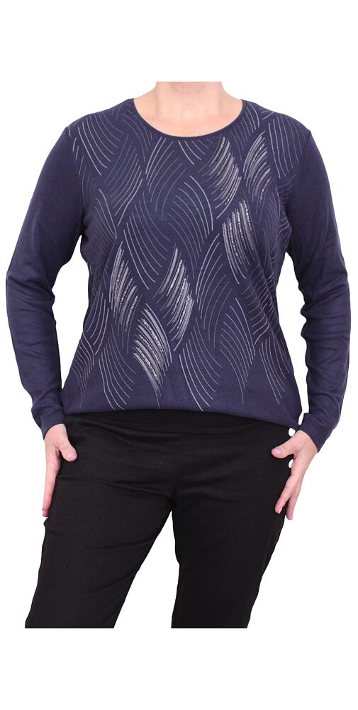 Trendy svetr pro ženy Gabriella K. 11927 tm.jeans