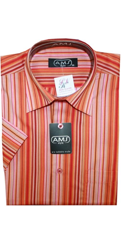 Košile AMJ Style VK174 - červená