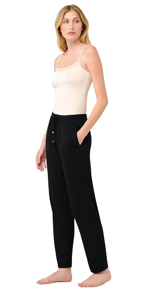 Dlouhé dámské letní kalhoty Vamp 22102 black