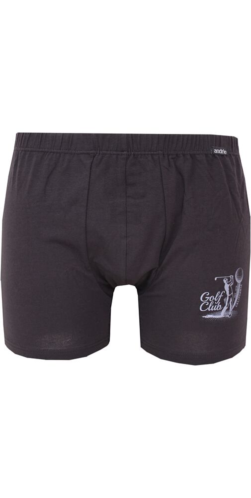 Moderní pánské boxerky Andrie PS 5902 černé