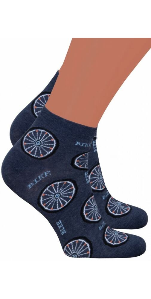 Ponožky pro cyklisty Steven 32025 jeans