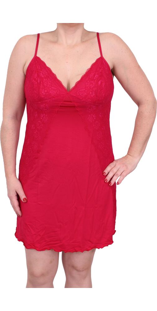 Noční svůdná košilka Follia Intimo Mandy cherry