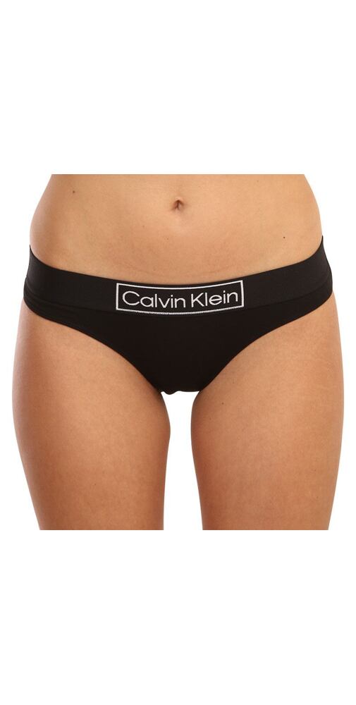 Kalhotky pro ženy Calvin Klein Reimagined Heritage QF6775E černé