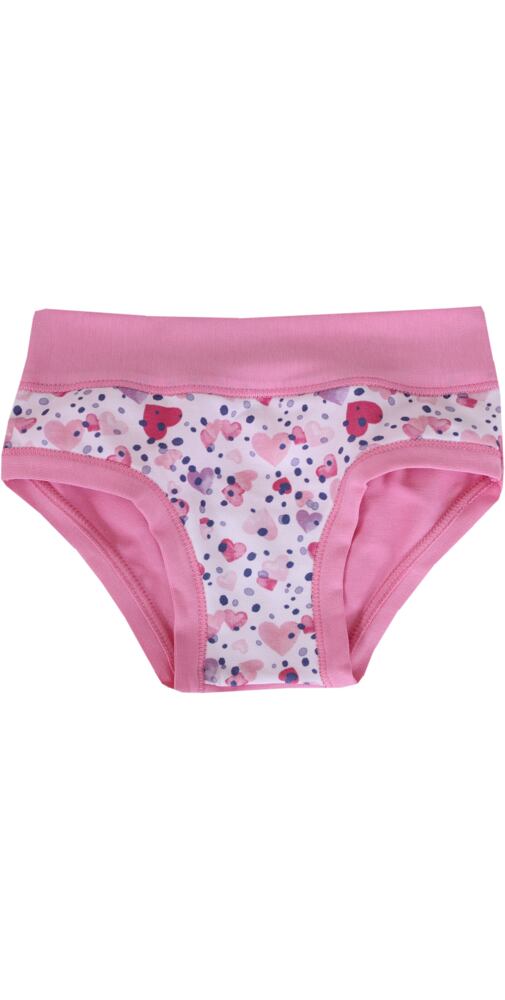 Bavlněné dívčí kalhotky s obrázky Emy Bimba B2502 pink