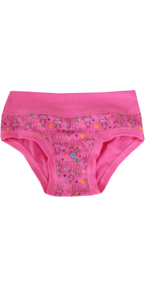 Bavlněné kalhotky s obrázky Emy Bimba B2614 rosa fluo