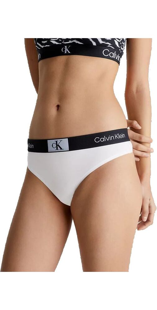 Bavlněná tanga Calvin Klein QF7221E cK1996