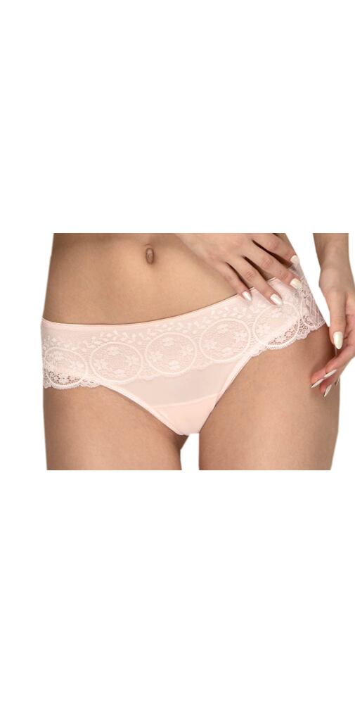 Elegantní spodní brazilky 102834 pudr