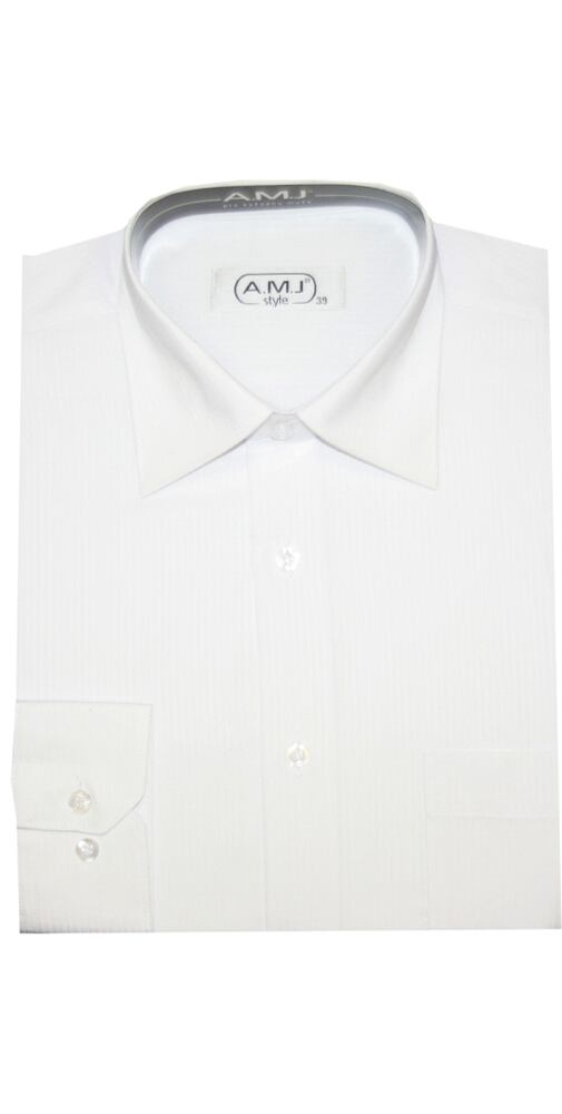 Košile AMJ Style Slim VDS 607 - bílá