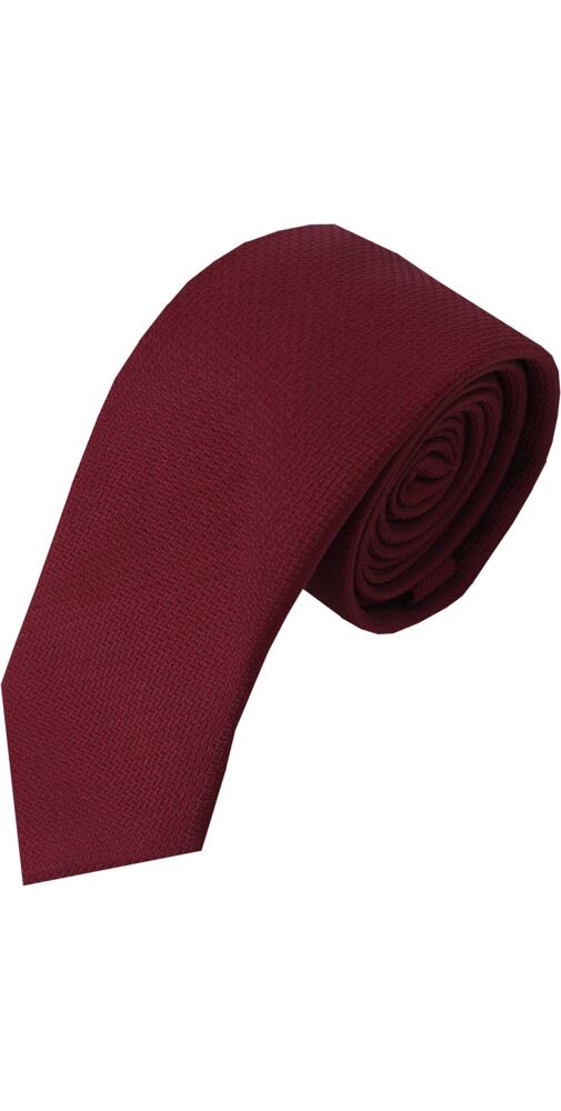 Jednobarevná kravata s moderním vzorečkem