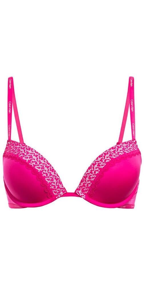 Push up podprsenka Calvin Klein Flirty QF5145E fuchsia