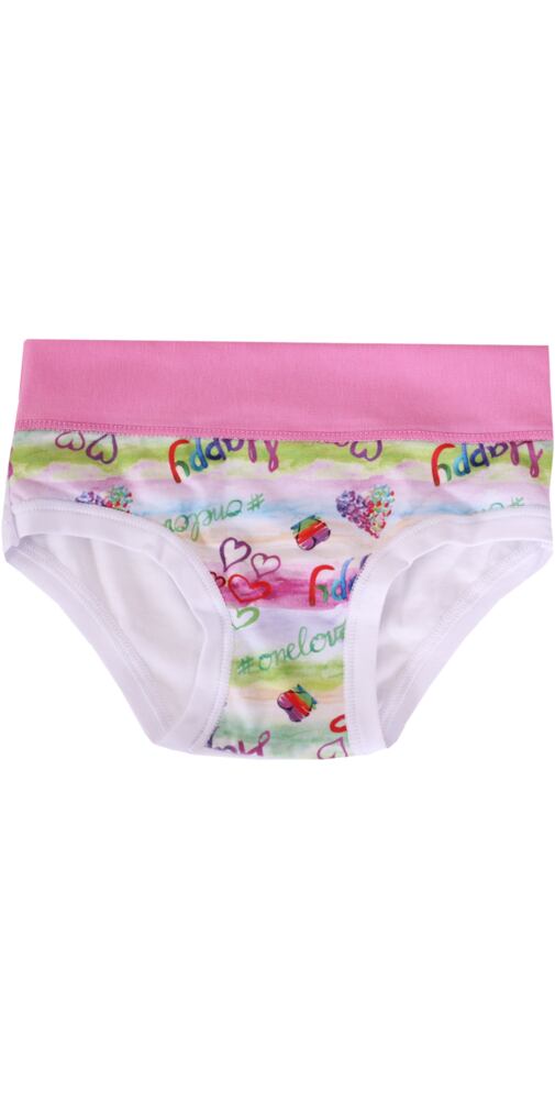 Bavlněné dívčí kalhotky Emy Bimba B2510 pink