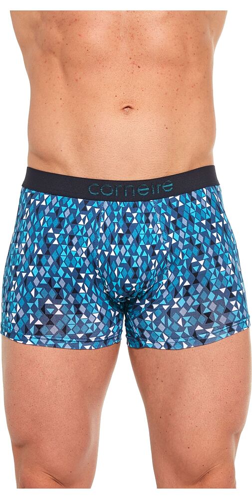 Boxerky pro muže Cornette High Emotion 508/130 tyrkys vzor