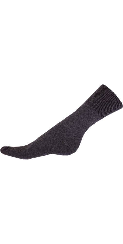 Ponožky Gapo Zdravotní s elastanem grafit melír