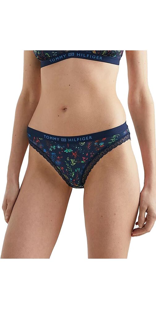 Dámské kalhotky Tommy Hilfiger UW0UW04462 navy vzor