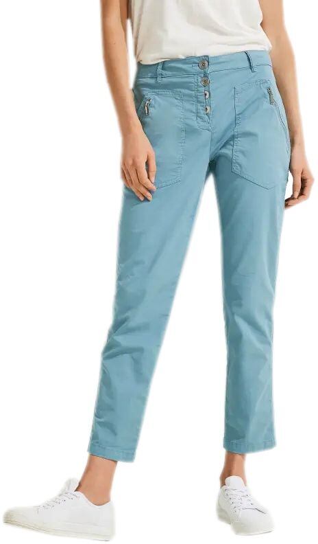 Casual Fit 7/8 kalhoty s vysokým pasem pro ženy Cecil 376690