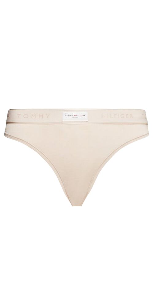 Dámská tanga Tommy Hilfiger bikini UW0UW04812 mocca