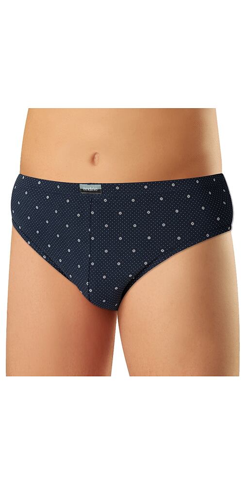 Pánské slipy bavlna/lycra Andrie PS 3572 navy