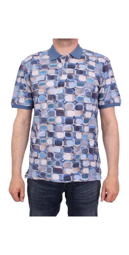 Pánská polokošile s krátkým rukávem M.X.O. 82532 jeans