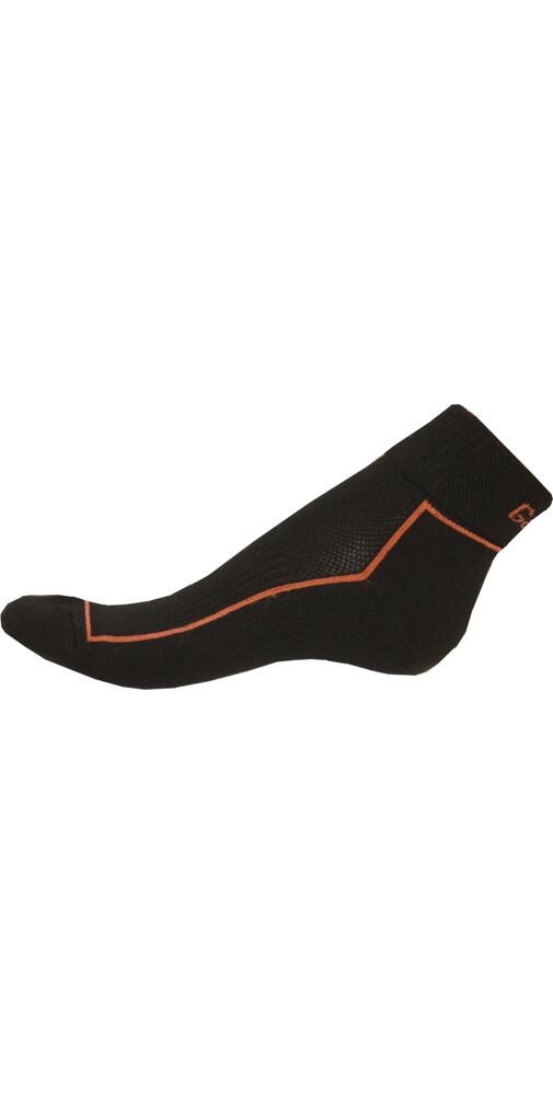 Ponožky Gapo Fit Antibak - černoorange