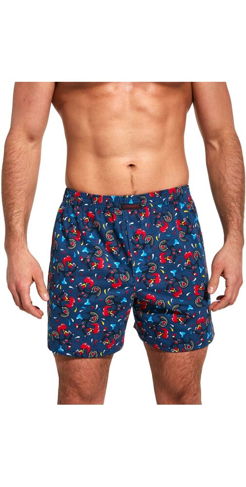 Vtipné trenýrky Cornette Classic 001/98 navy