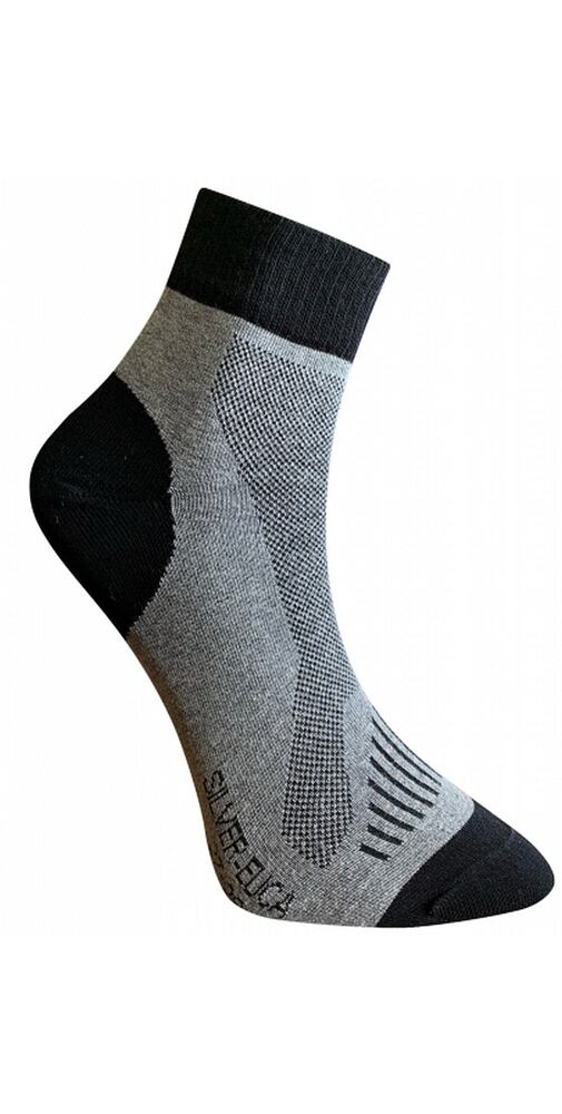 Kotníčkové ponožky Matex 432 šedé