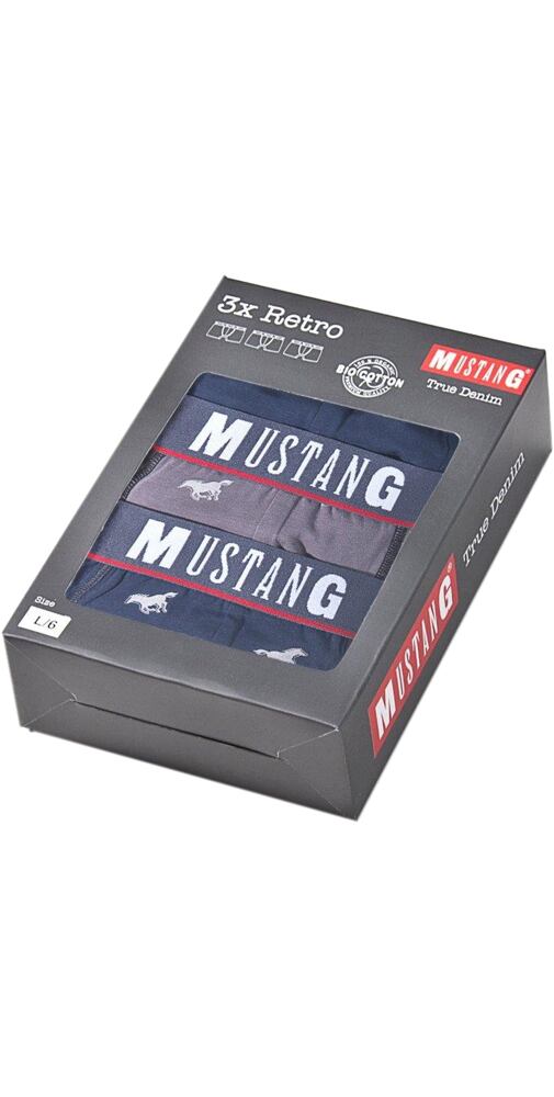 Boxerky Mustang True Denim Retro 4186-1003 multipack 571