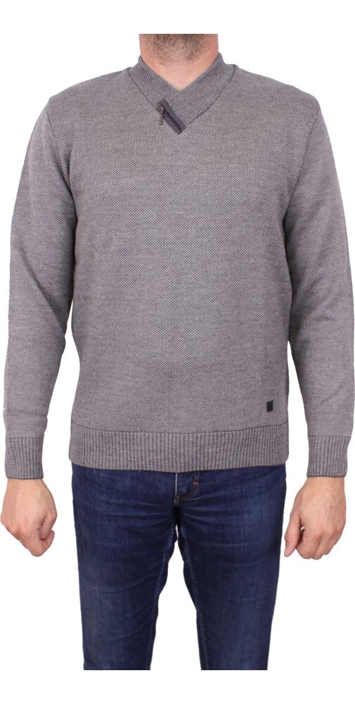 Módní svetr pro muže  Jordi 503 šedý