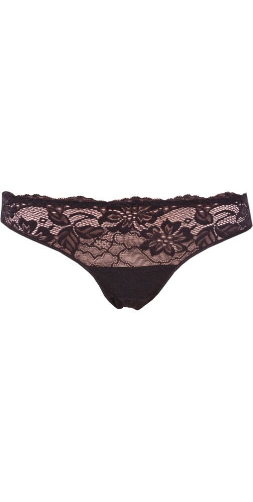 Brazilky s krajkou Lovely Girl 3591 černé