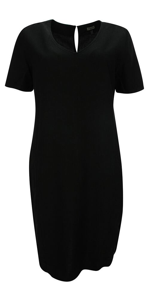 Černé šaty s krátkým rukávem Kenny S. 718640