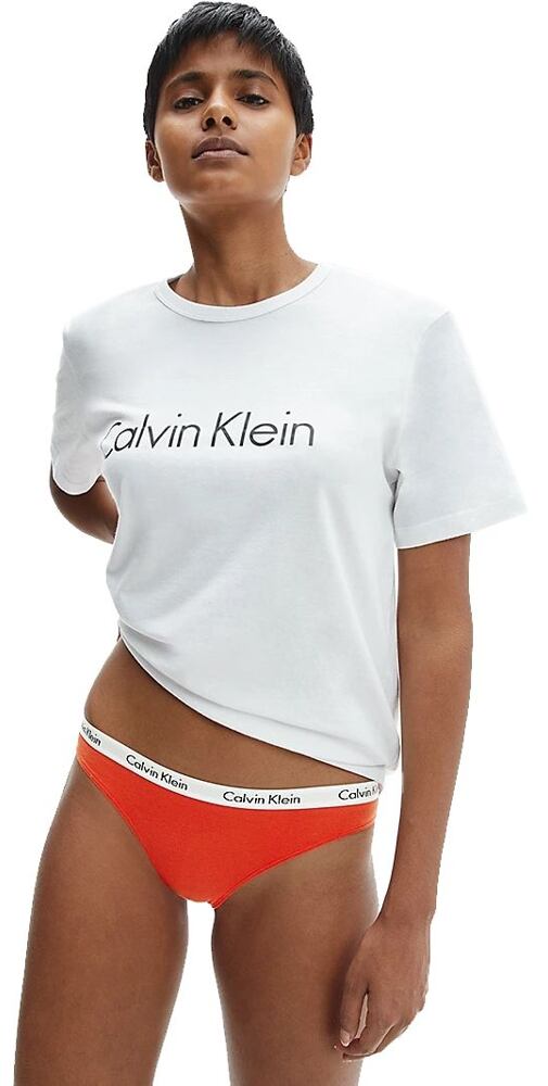 Kalhotky Calvin Klein Carousel QD3588E červeno-orange