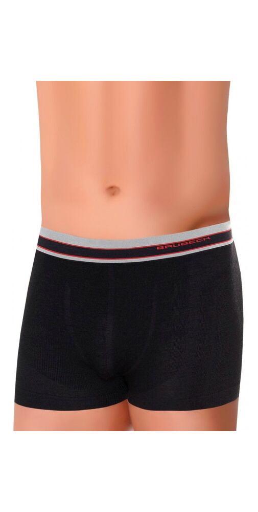 Boxerky Brubeck Active wool BX10870 černé