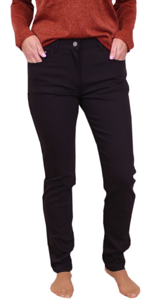 Strečové kalhoty pro ženy Mila Sarvé Milapant černé