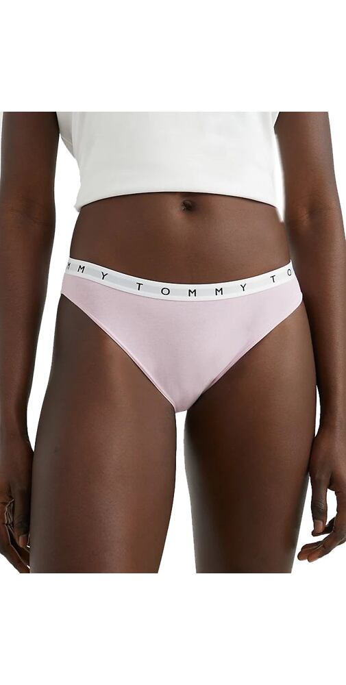 Kalhotky Tommy Hilfiger Recycled Cotton UW0UW03286 sv.růžová